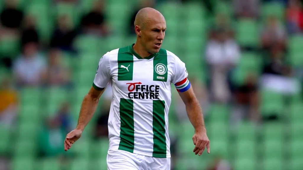 Arjen Robben en su regreso al Groningen. (Getty Images)