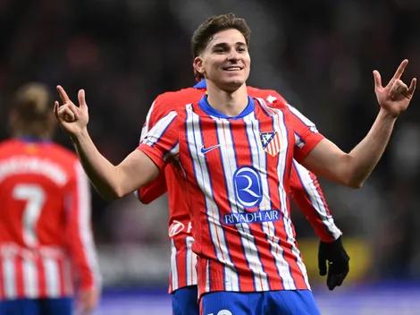 Julián Álvarez hace única a la delantera de Atlético Madrid