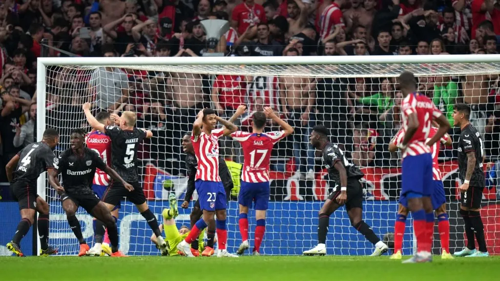 Leverkusen generó un terremoto en Atlético Madrid durante su última visita a España: GETTY