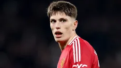 Los agentes de Garnacho, cazados en un estadio de la Premier League.