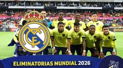 Real Madrid tendría interés en dos jugadores de la Selección de Ecuador.
