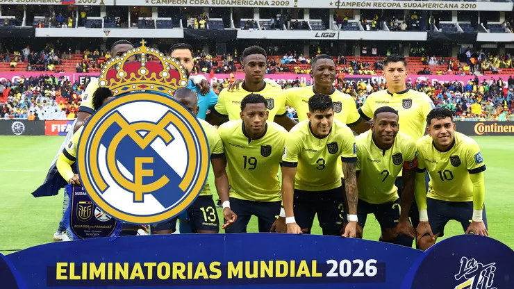 Real Madrid tendría interés en dos jugadores de la Selección de Ecuador.