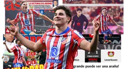 La prensa de España, de rodillas ante el presente de Julián Álvarez.