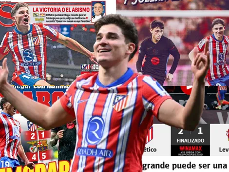 España se rinde a Julián Álvarez: "De otra galaxia"