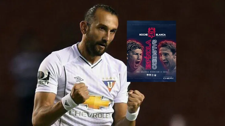 Las leyendas que invitó Liga de Quito para la Noche Blanca