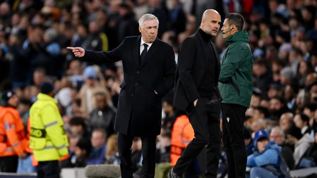 Ancelotti no quiere ver ni en pintura al Manchester City en lo que queda de Champions: GETTY