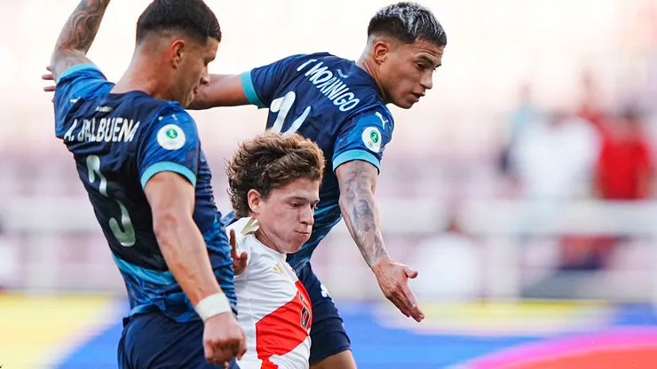 Perú vs. Paraguay por Sudamericano Sub 20.