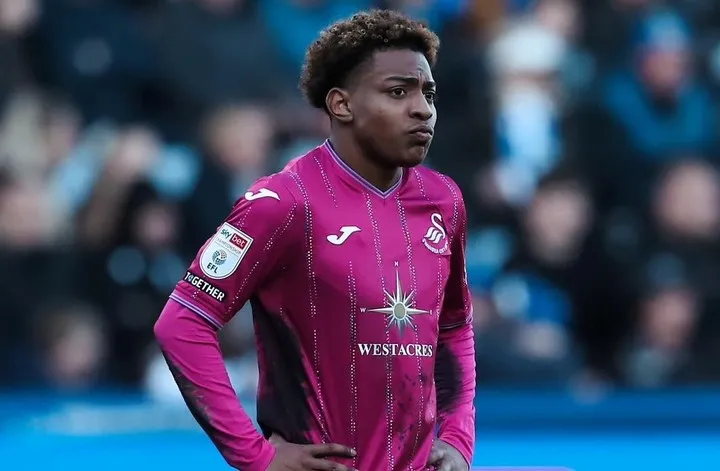 Aimar Govea está en el primer equipo del Swansea.