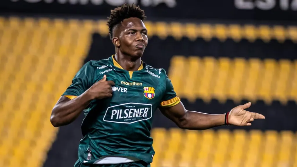 Djorkaeff Reasco apenas marcó un gol con Barcelona.