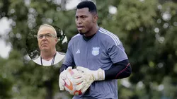 El once de Emelec con Jorge Célico