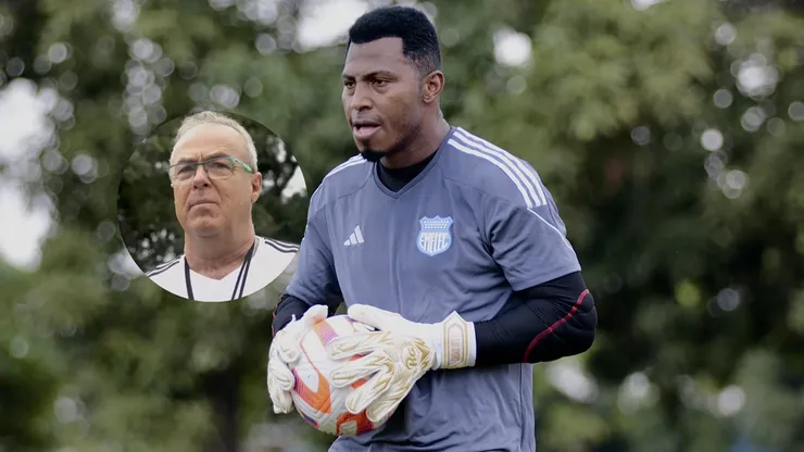 El once de Emelec con Jorge Célico