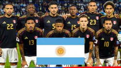 Selección Peruana y Argentina.