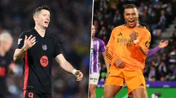 Kylian Mbappé hizo tres goles al Real Valladolid y ya suma 15 anotaciones en LaLiga.