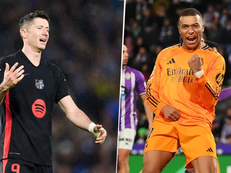 Mbappé acecha a Lewandowski