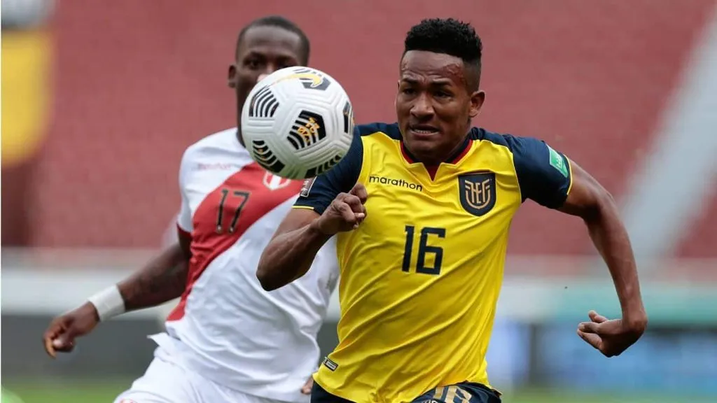 José Carabalí fue seleccionado ecuatoriano en el 2021.