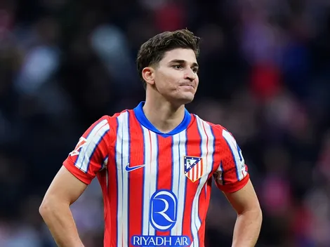 La única espina de Julián Álvarez en Atlético Madrid