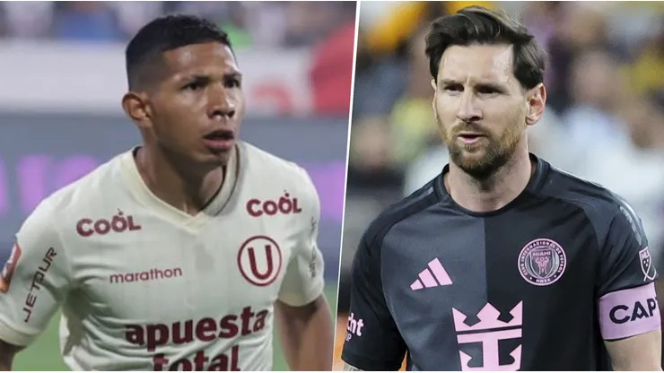Universitario ante Inter Miami, por un amistoso internacional. (X / Getty Images)