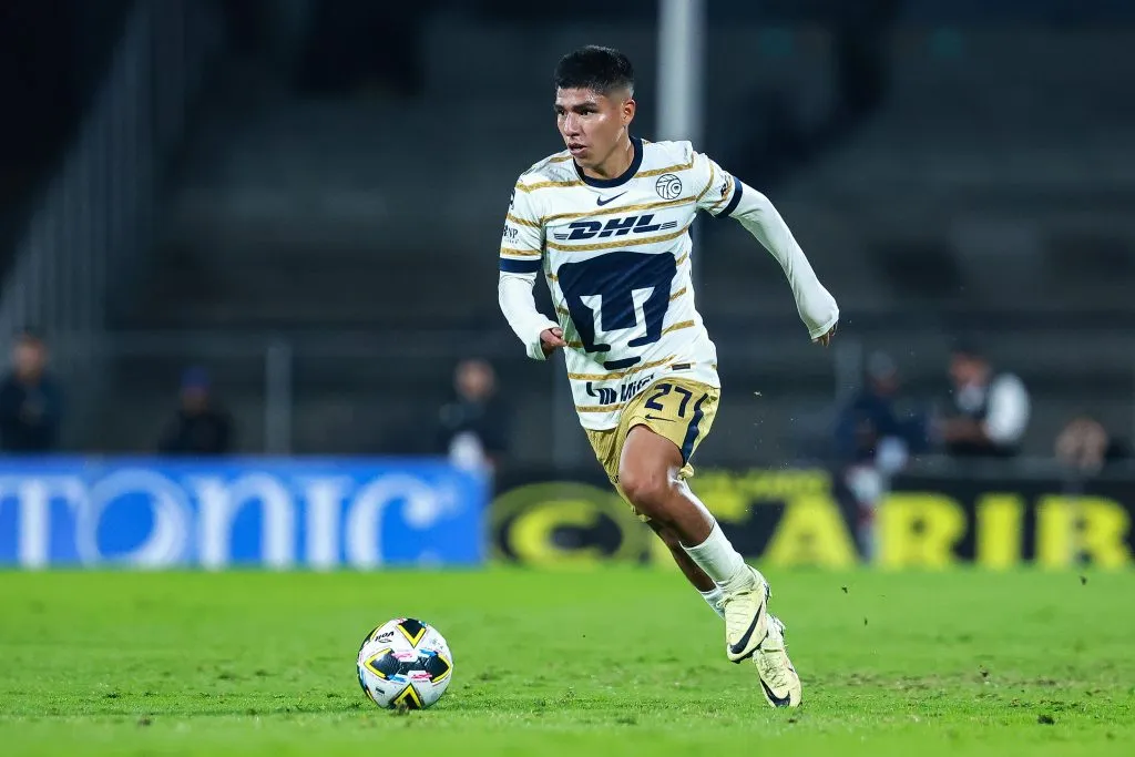Piero Quispe se está ganando un lugar en Pumas. (Foto: GettyImages)
