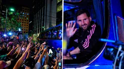 Lionel Messi en Lima.