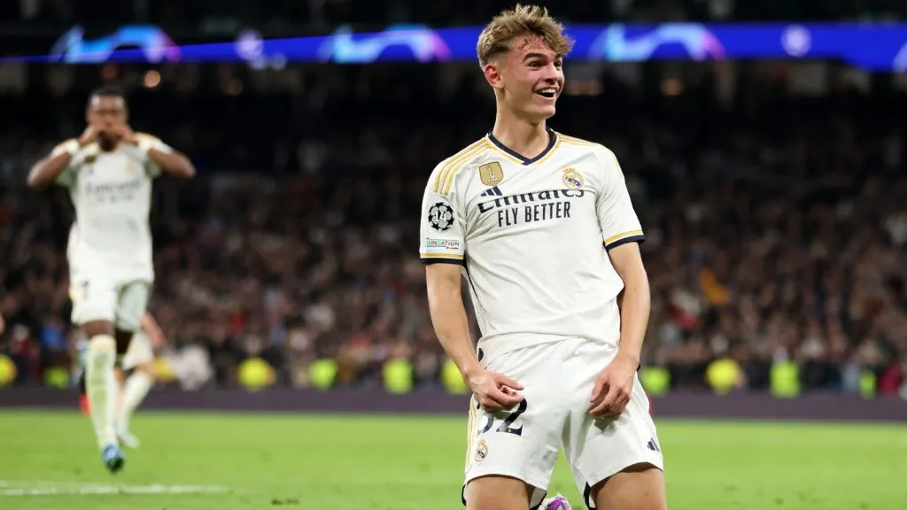 Nico Paz sigue en la retina del Real Madrid a largo plazo: GETTY
