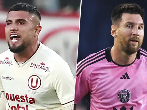 Las alineaciones de Universitario vs. Inter Miami por un amistoso internacional