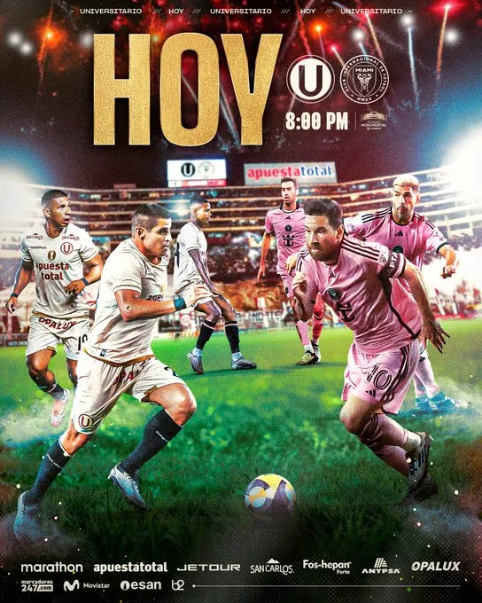 Universitario de Deportes promociona el partido de esta manera. (Foto: @Universitario)