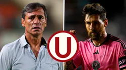 Fabián Bustos vs. Lionel Messi.