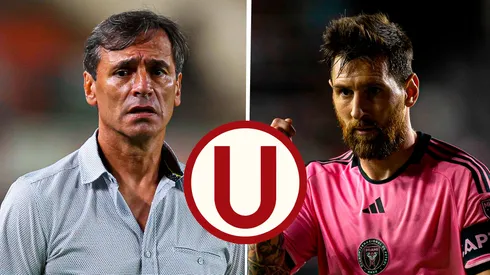 Fabián Bustos vs. Lionel Messi.