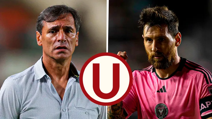 Fabián Bustos vs. Lionel Messi.