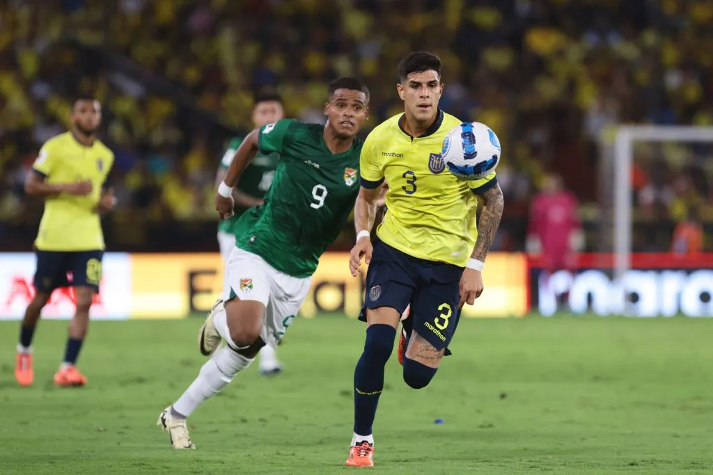 Piero Hincapié es titular con la Selección de Ecuador.