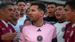 Barra de Universitario destruyó homenaje para Lionel Messi