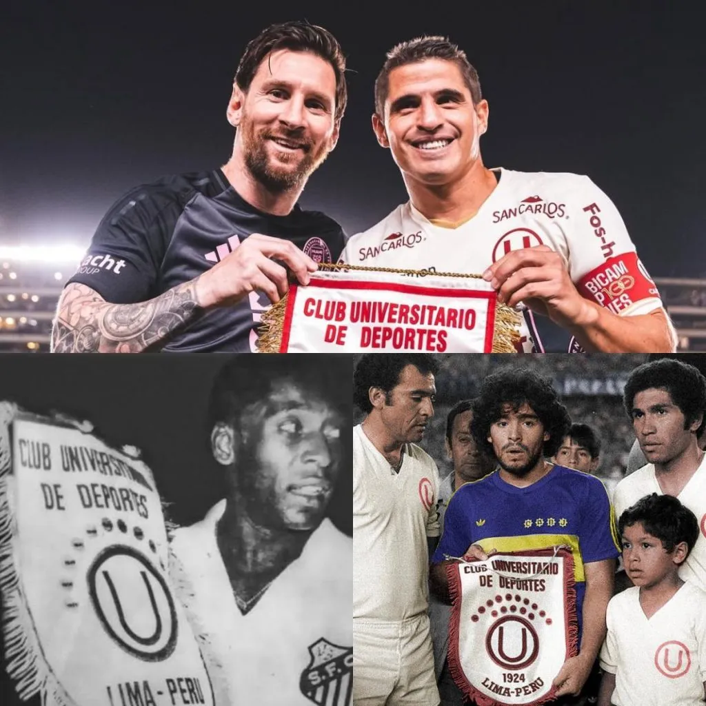 Fotografía história de Messi, Maradona y Pelé. (Foto: Composición BOLAVIP).