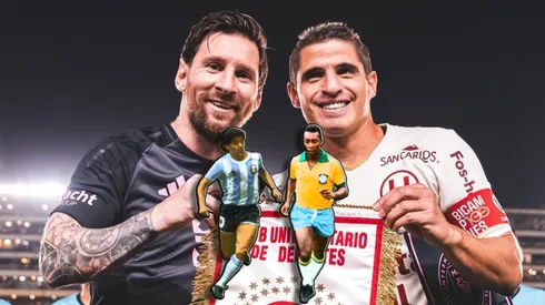 Maradona, Pelé y Messi logran historia con Universitario