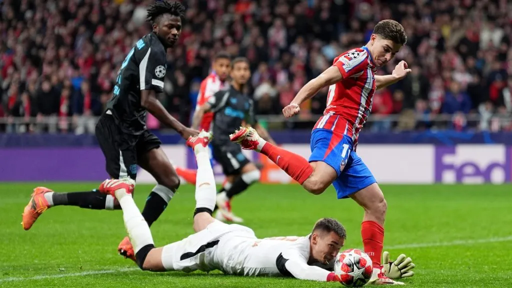 Ni Messi, Haaland, CR7o Mbappé siguen el ritmo de Julian Álvarez en la Champions: GETTY