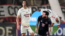 William Riveros se hizo viral por su fuerte entrada a Messi en el amistoso entre Universitario y el Inter Miami.