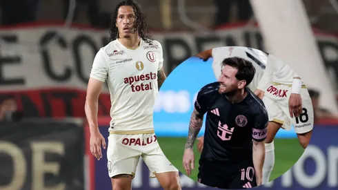 William Riveros se hizo viral por su fuerte entrada a Messi en el amistoso entre Universitario y el Inter Miami.