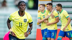 Donde ver el Ecuador vs Brasil por el Sudamericano SUb-20