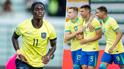 Donde ver el Ecuador vs Brasil por el Sudamericano SUb-20