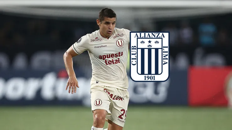 El palo de Aldo Corzo contra Alianza Lima