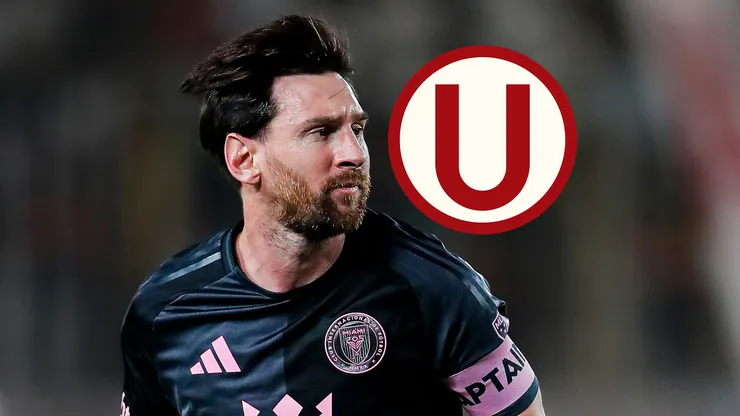 Lionel Messi y Universitario.