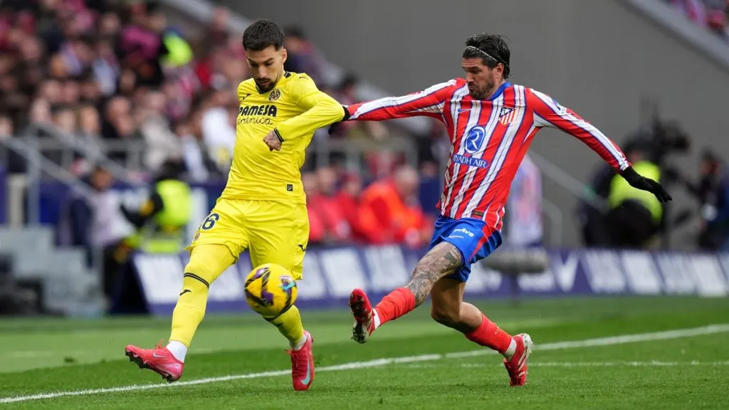 Baena ya tuvo minutos en ambos encuentros ante Atlético esta temporada: GETTY