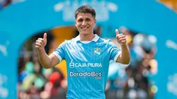 Catriel Cabellos es uno de los fichajes estrella de Sporting Cristal para 2025. (X @ClubSCristal)