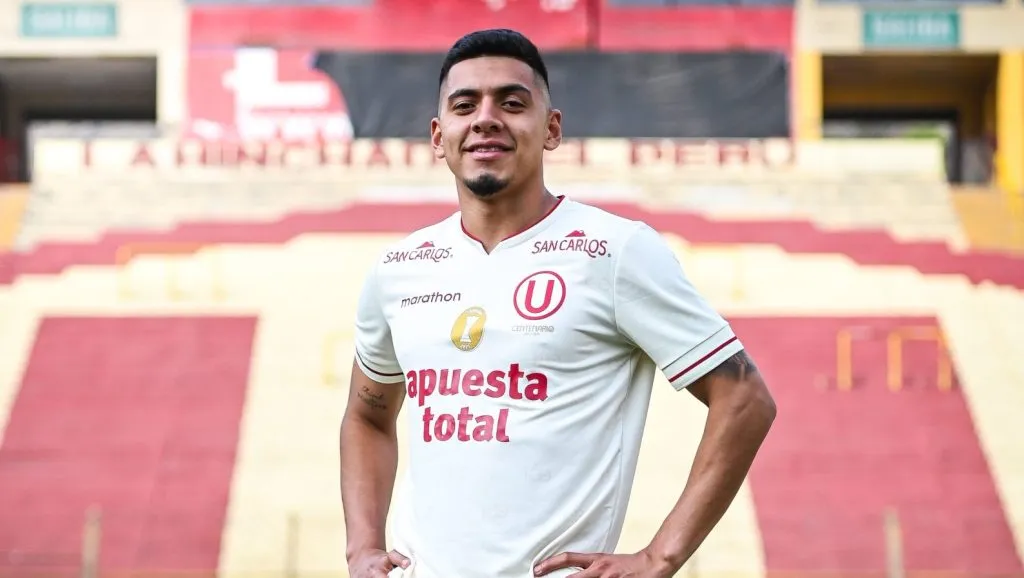 César Inga es uno de los refuerzos de Universitario para 2025. (X @Universitario)