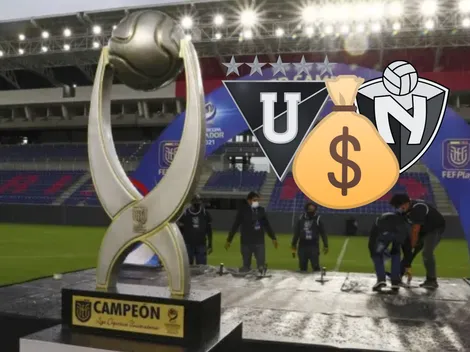 Ni Liga de Quito ni El Nacional: La fortuna que gana FEF con la Supercopa Ecuador