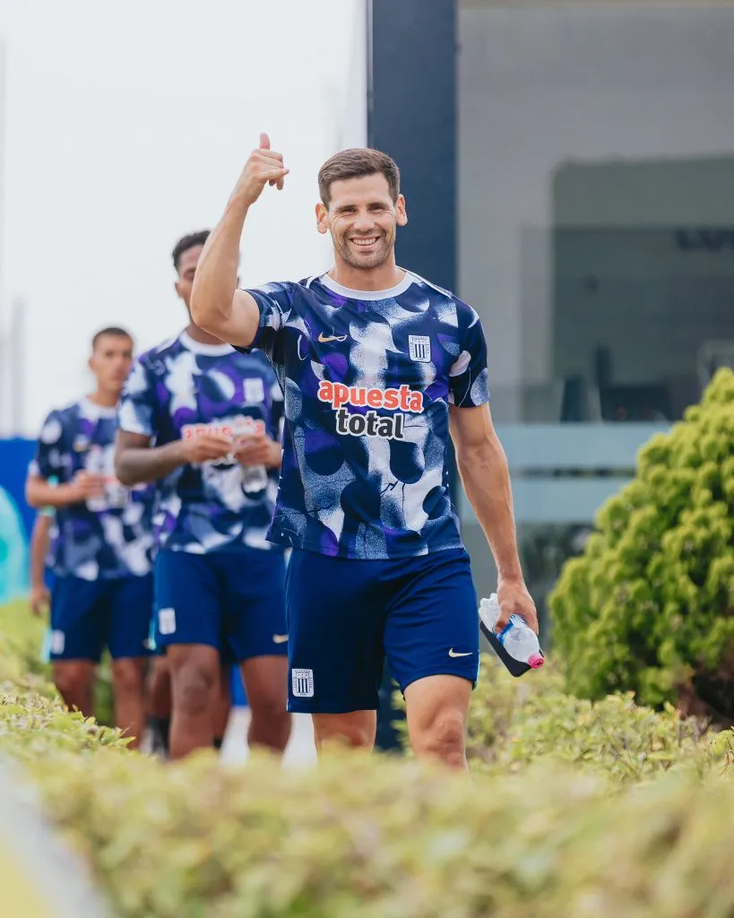 Guillermo Enrique entrenando. (Foto: Alianza Lima).