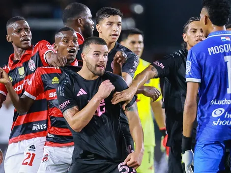 Pelea en Panamá por falta sobre Messi