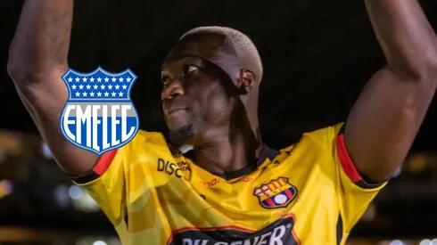 Felipe Caicedo se "burla" de Emelec