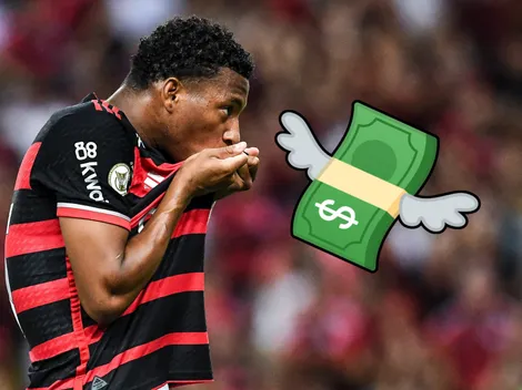 Gonzalo Plata la rompe en Flamengo y ayudó a que su equipo gane este dinero