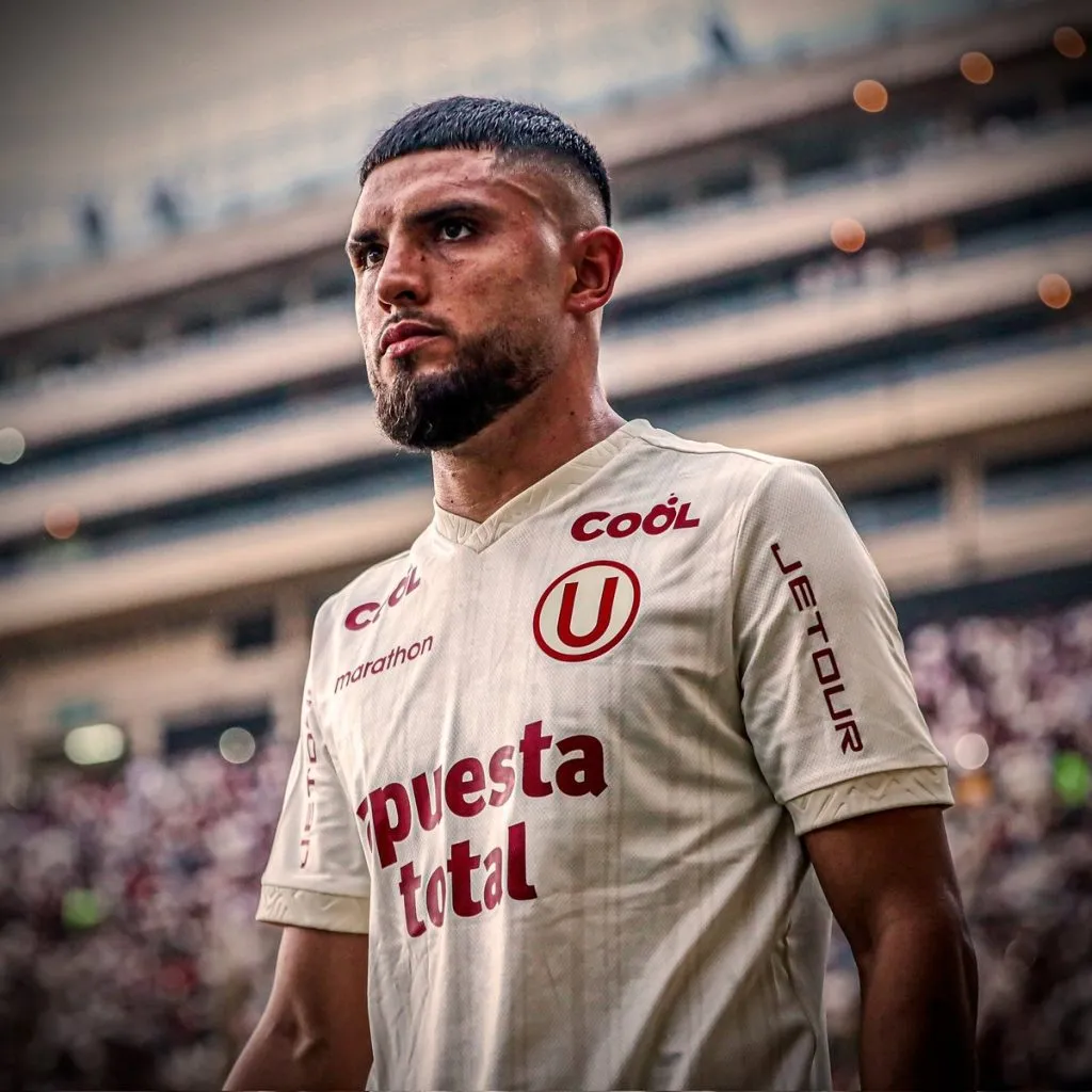 Rodrigo Ureña en Universitario de Deportes. (Foto: Liga 1).