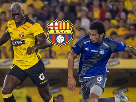 ¿Felipe Caicedo está lesionado? El contundente comunicado de Barcelona SC